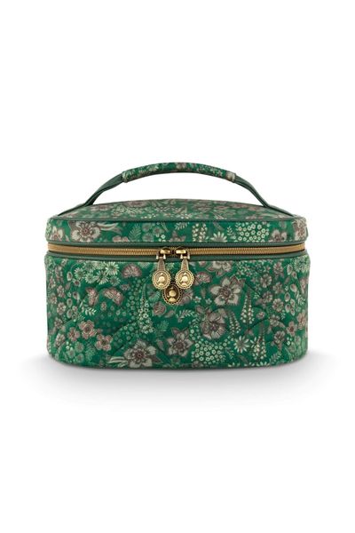 Beauty Case Cleo Quilted Daisy Dreams Groen