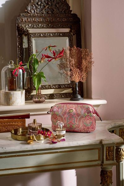 Pochette à Cosmétiques Cooper Moyen Jabali Rouge