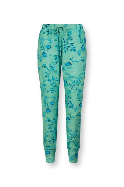 Lange Hose Tokyo Blossom Grün