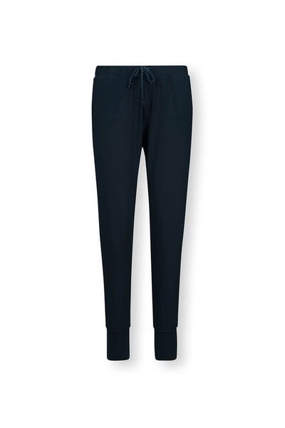 Trousers Long Solid Blue