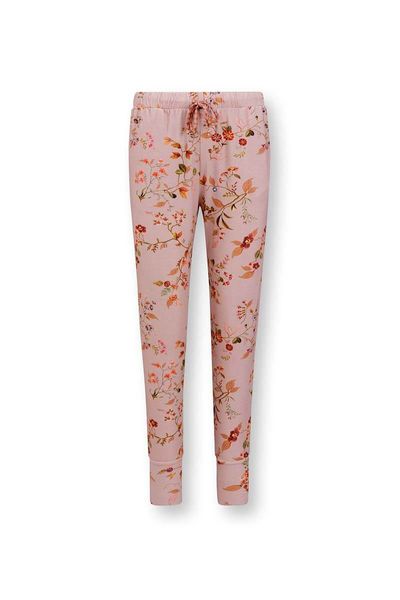 Trousers Long Kawai Flower Light Pink