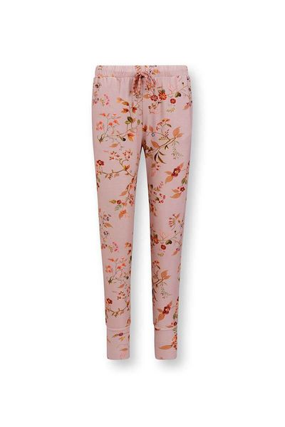 Lange Broek Kawai Flower Licht Roze