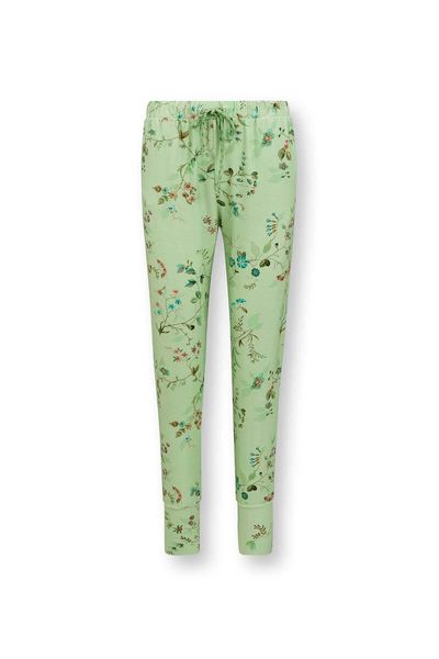 Trousers Long Kawai Flower Light Green
