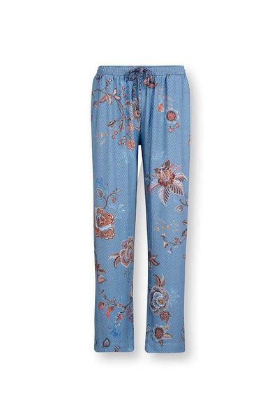 Pantalon Cece Fiore en Coloris Bleu