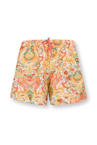 Trousers Short Kyoto Festival Yellow
