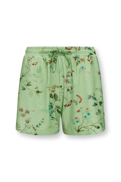 Kurze Hose Kawai Flower Hellgrün