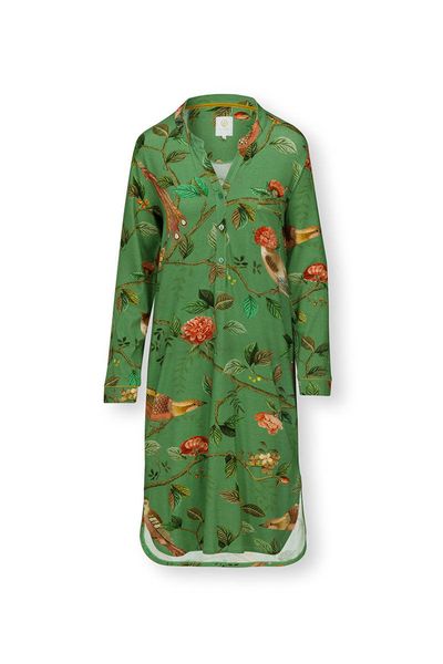 Nachthemd Lange Mouw  Good Nightingale Groen