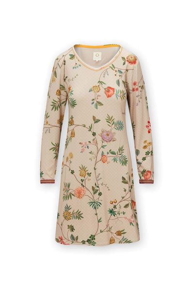 Nightdress Long Sleeve La Dolce Vita Sand 