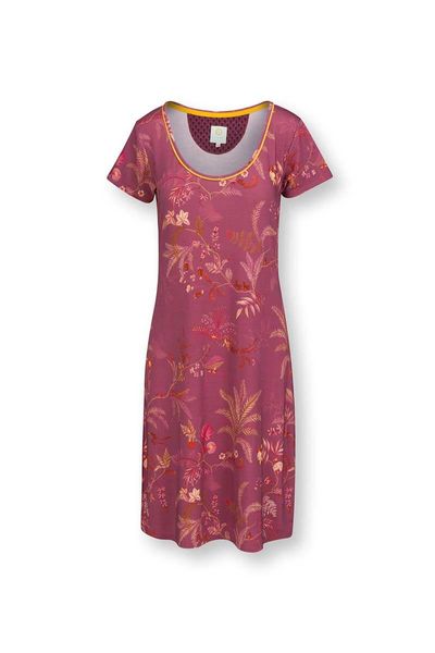 Nightdress Short Sleeve Isola Pink