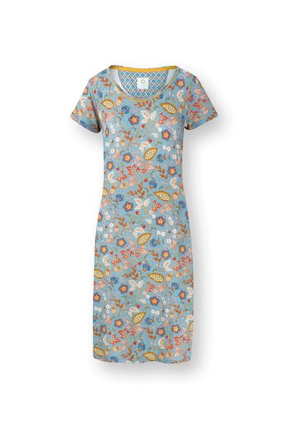 Daniela Nightdress Short Sleeve Jameela Blue