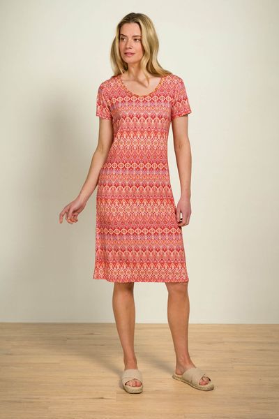 Daniela Nightdress Short Sleeve Ashanti Red