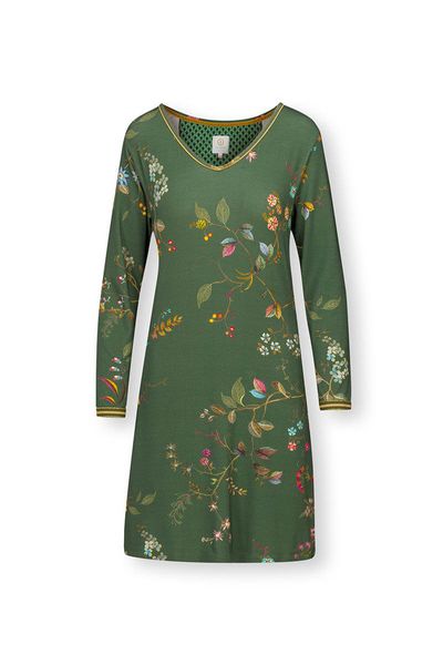 Nightdress Kawai Flower Green