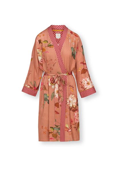 Kimono Tokyo Bouquet Terra Roze