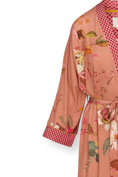 Kimono Tokyo Bouquet Terra Roze