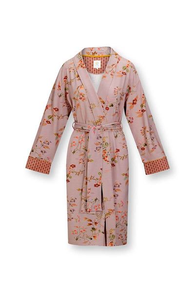 Kimono Kawai Flower en Coloris Rose Clair