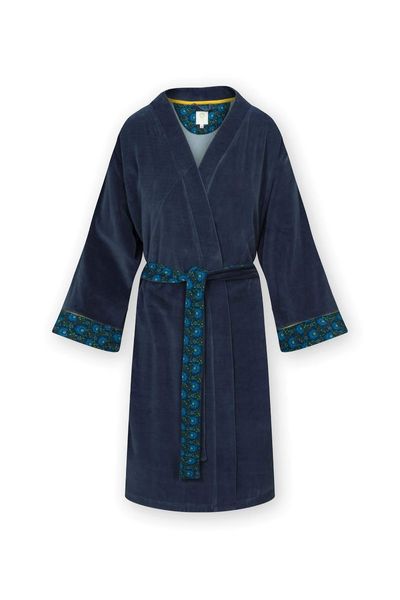 Kimono Nicky Velvet Dark Blue