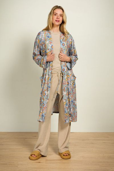 Nisha Kimono Jameela Bleu