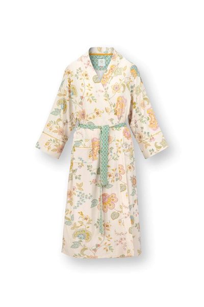 Noa Kimono Buenas Noches Weiss