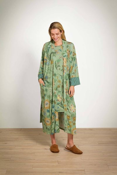 Noa Kimono Safari Bloom Vert 