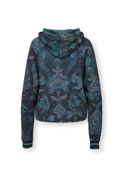 Hoodie Long Sleeve Kyoto Festival Dark Blue