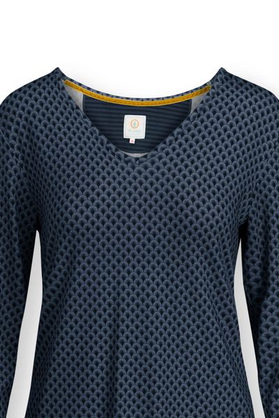 Top Long Sleeve Suki Dark Blue