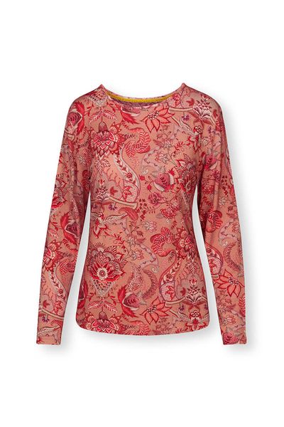Top Long Sleeve Kyoto Festival Terra Pink
