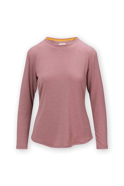 Top Long Sleeve Solid Lilac
