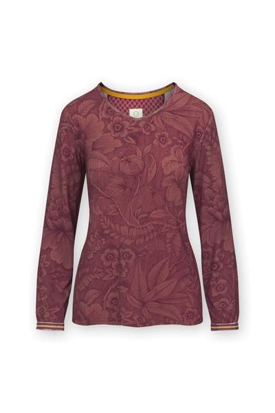 Top Long Sleeve Casa dei Fiori Lilac