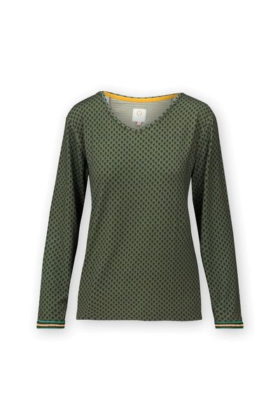 Top Long Sleeve Suki Forest Green