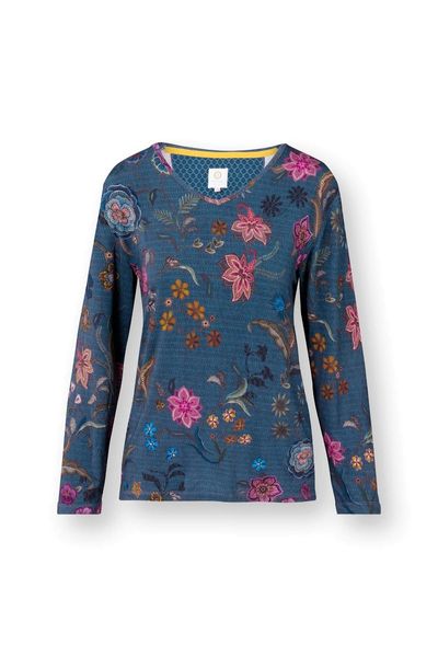 Trice Top à Manches Longues Coco Flower Bleu 