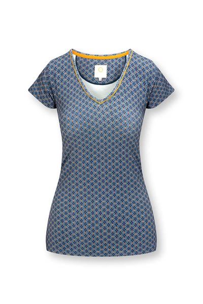 Top Short Sleeve Tegola Blue