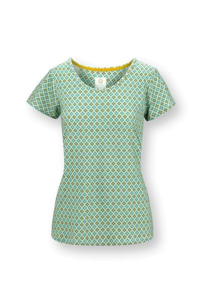 Tilly Top Korte Mouw Mojo Groen