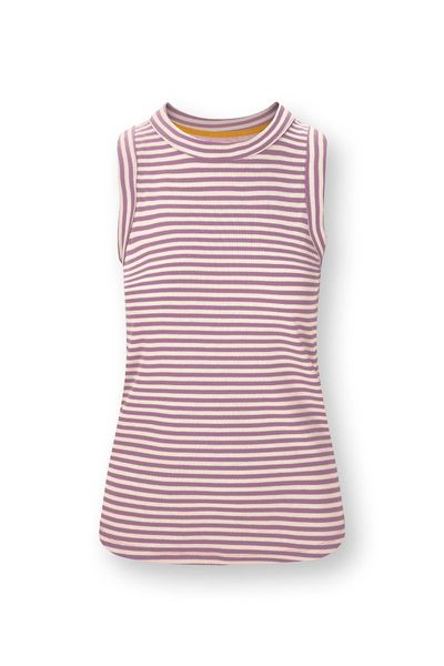 Trinity Ärmellos Top Little Sumo Stripe Lila