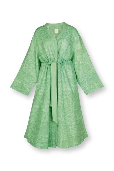 Kleid Origami Grün