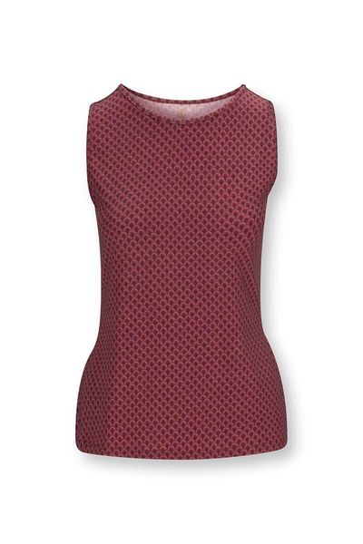 Sport Top Sleeveless Suki Dark Red