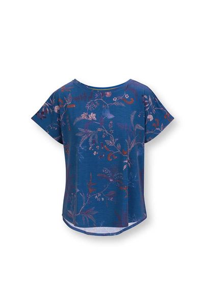 Sport Top Kurze Ärmel Isola Blau