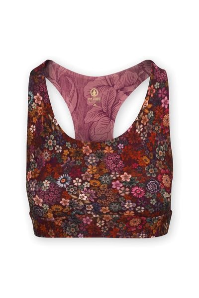 Sport Bra Tutti i Fiori Red