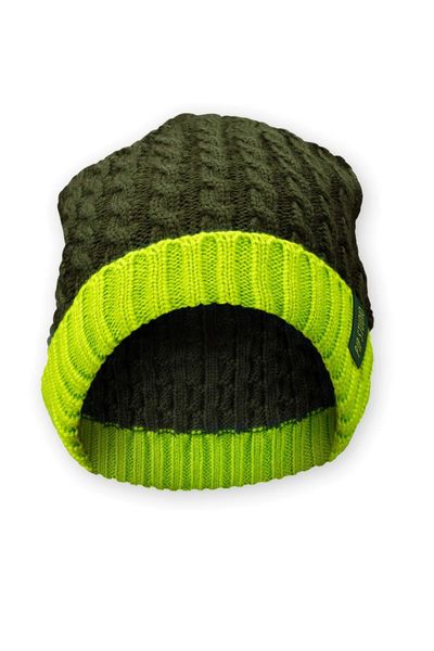 Beanie Colorblock Groen