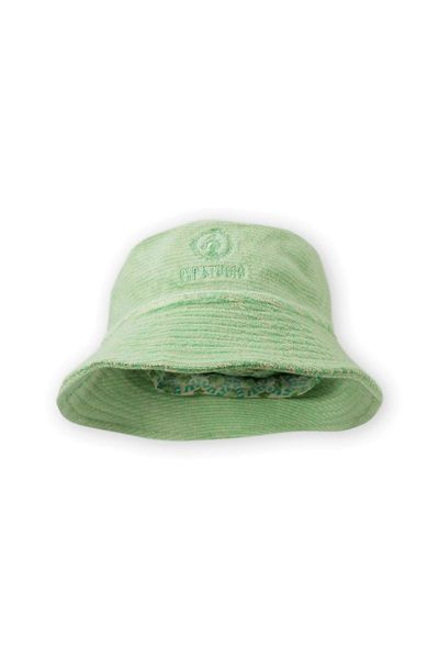 Chapeau de Soleil Petite Sumo Stripe Vert