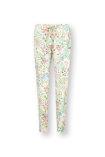 Bobien Lange Broek Querida Wit