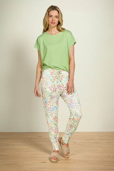 Bobien Lange Broek Querida Wit