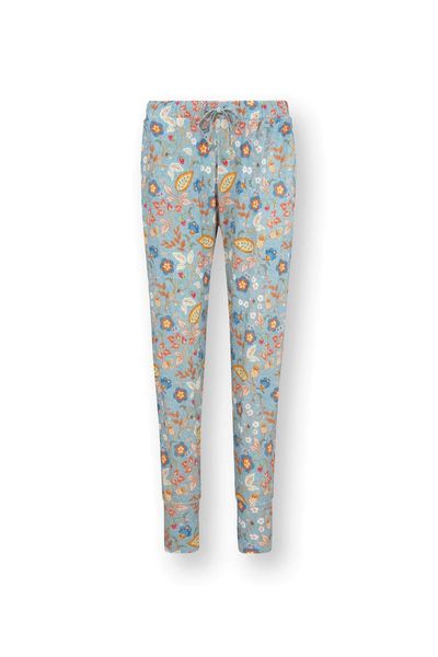 Bobien Lange Broek Jameela Blauw