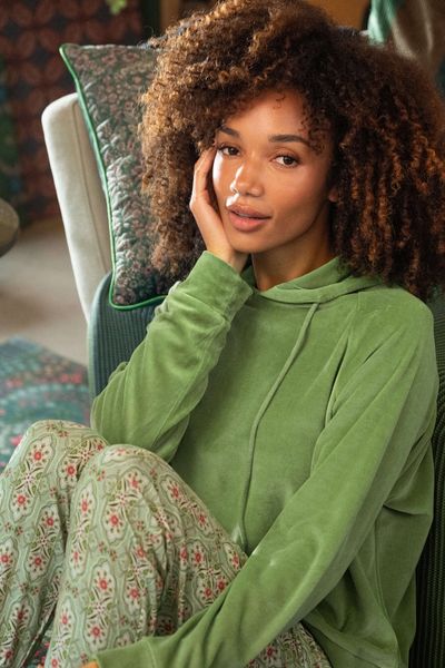 Tamari Sweater Velvet Green