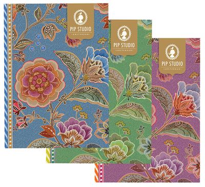 Carnet A5 Lignés Matata Rose, Bleu ou Vert