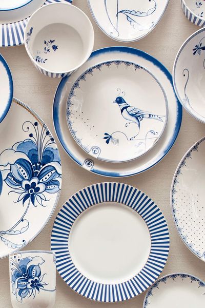 Bord Pip & The Blue Bird Wit 18cm