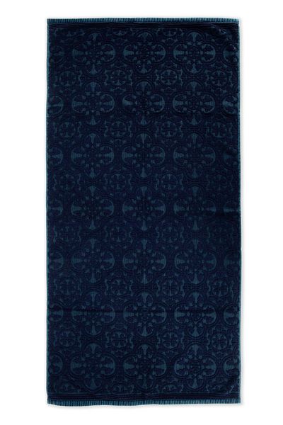 Große Handtuch Tile de Pip Dunkelblau 70x140 cm