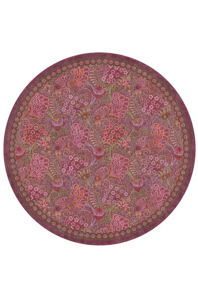 Round Carpet Kitenge by Pip Terra