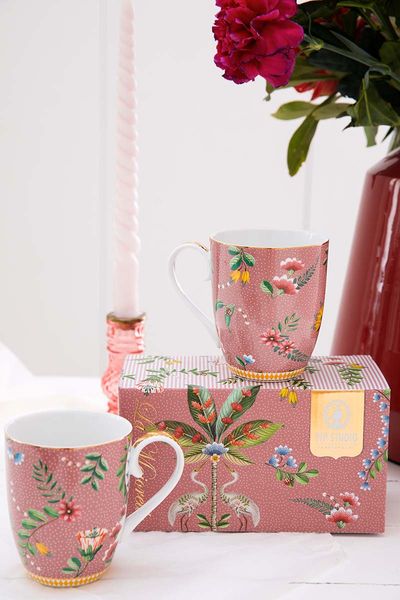 La Majorelle Set/2 Mokken Groot Roze