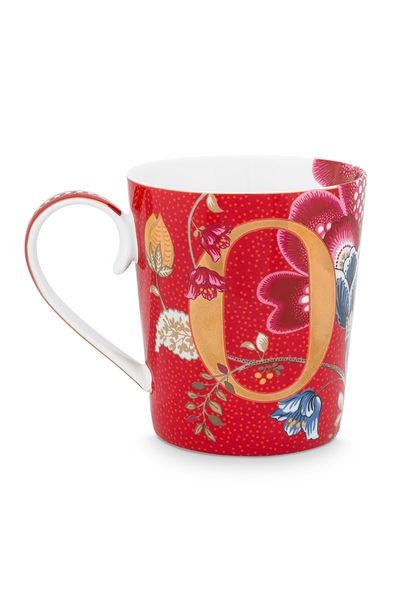 Letter Mug Red O