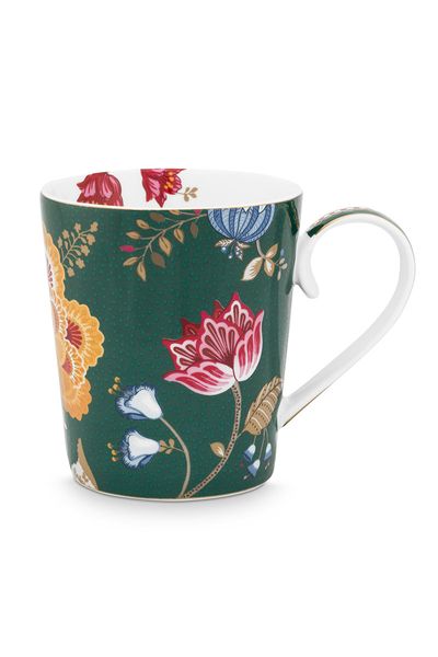 Letter Mug Green T